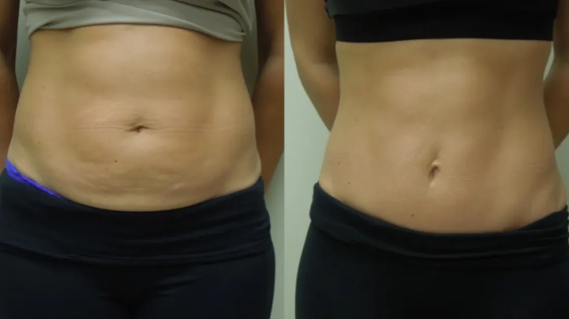 Before after tummy tuck