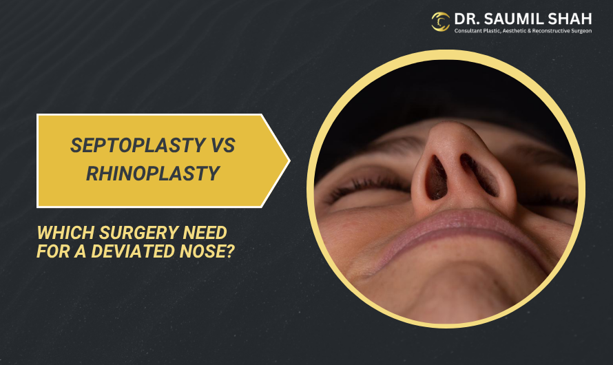 Septoplasty vs Rhinoplasty: Which Surgery Do You Need for a Deviated Nose?